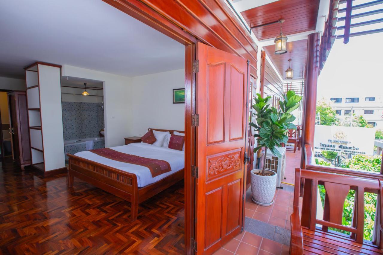 Phongsavath Boutique Hotel Vientiane Eksteriør bilde